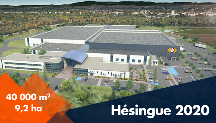 Projet Hésingue 2020 - Déménagement de SES-STERLING à Hésingue en 2020