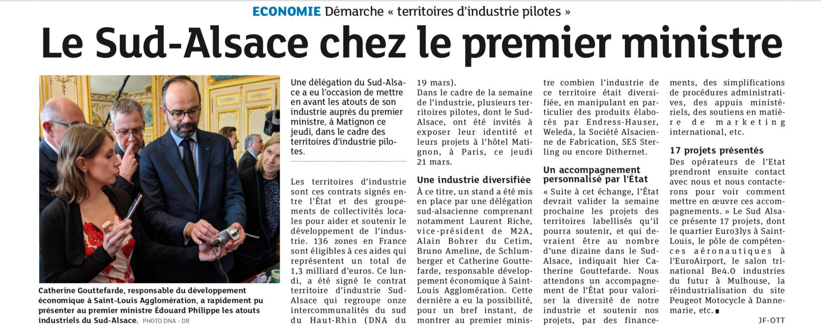 Dernieres nouvelles d'Alsace (DNA) - 22.03.2019