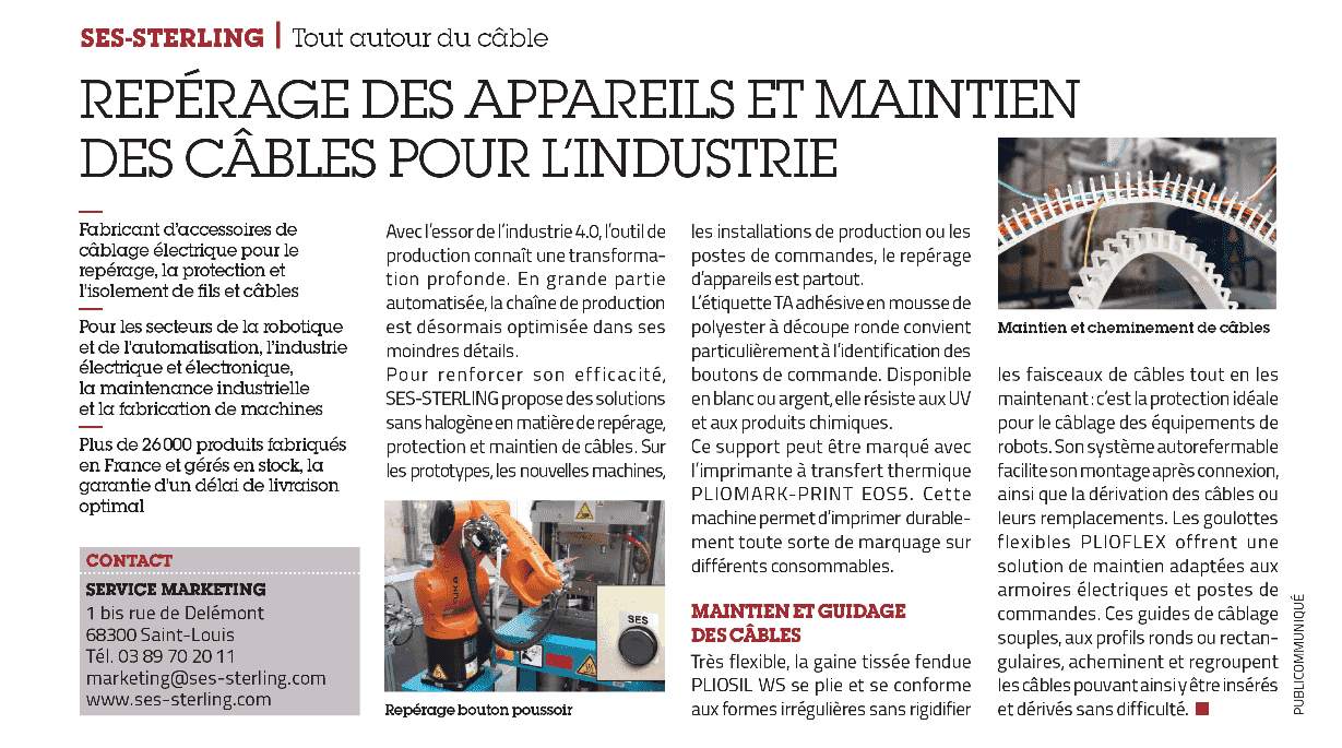 08-03-21---Usine-nouvelle-PNG Article sur le repérage des câbles SES-STERLING