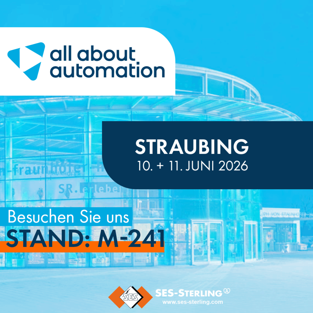 Invitation Messe All About Automation Straubing SES-STERLING